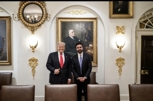 Tramps un Mamdani tiekas negaidīti pozitīvā gaisotnē