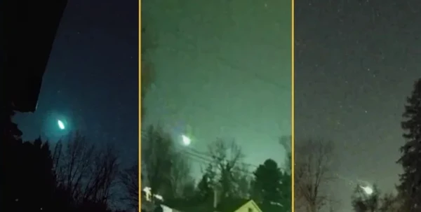 Zaļš komētas fragments ar ātrumu 160 000 km/h eksplodē virs ASV