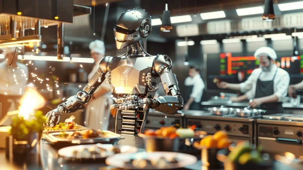 «Dinozauru tartars»: Mākslīgā intelekta šefpavārs šokē viesus Dubaijas restorānā