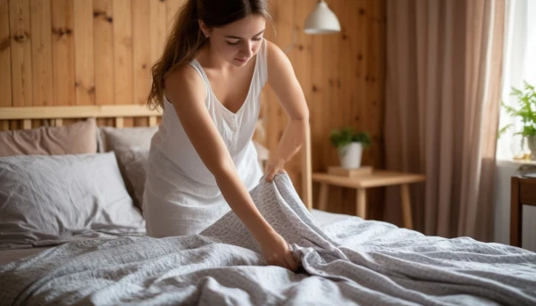 Kāpēc ir svarīgi biežāk mainīt gultas veļu — ārsta viedoklis