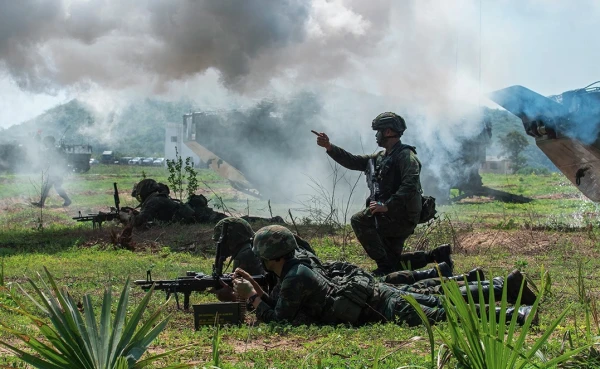 Kambodža apsūdzēja Taizemi ķīmisko ieroču pielietošanā