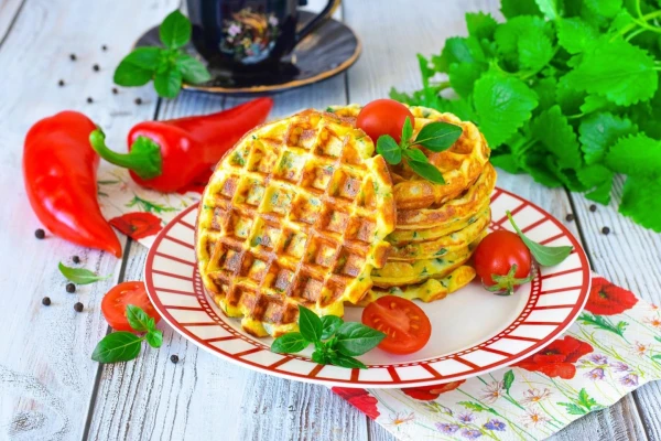 Vistas vafeles: iespaidīga olbaltumvielu deva visai dienai