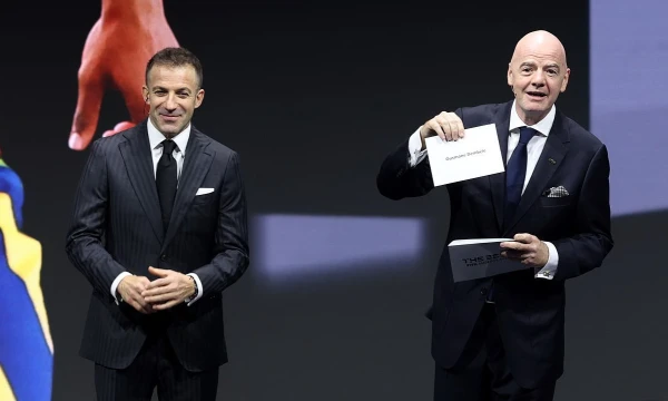 FIFA The Best 2025 ceremonijas pilnie rezultāti