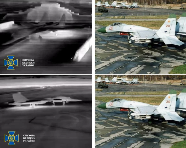 Ukraina iznīcināja Krimā Krievijas iznīcinātājus «Su-27» par 70 miljoniem ASV dolāru