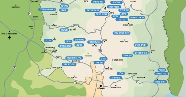 Izraēla apstiprināja 19 ebreju apmetņu būvniecību Jordānas upes Rietumkrastā