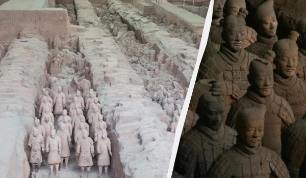 Терракотовая армия Цинь Ши Хуан-ди.