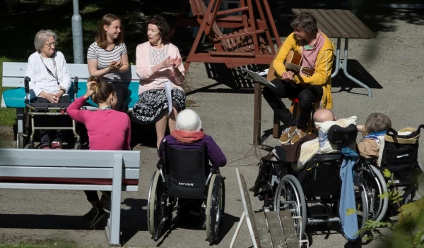 Сениоры Суоми привыкли, что ими занимаются.