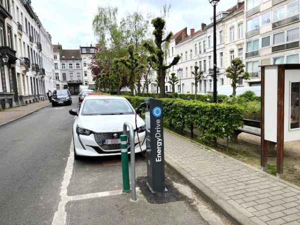 На уютных брюссельских улочках.