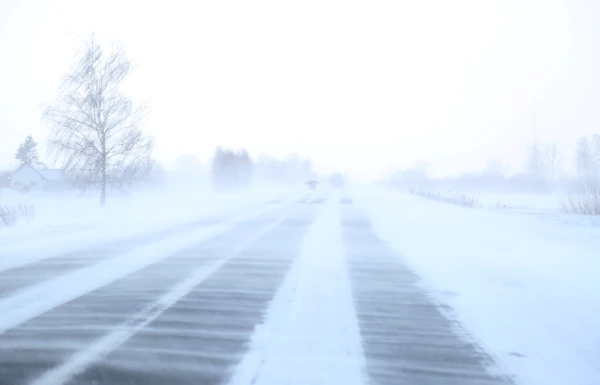 Kurzemē plosās sniegputenis, vēja brāzmas pie jūras sasniedz 29 m/s. Otrdien vietām stipri snigs