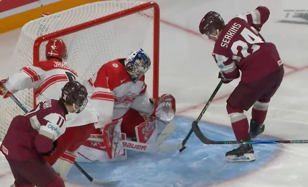 Serkins labākais iemetienos pēc pasaules junioru čempionāta piecām spēlēm