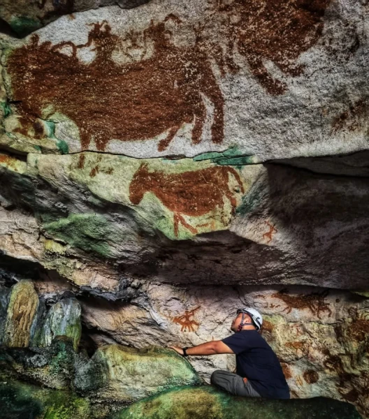 Vecākos pasaulē zīmējumus Indonēzijā atstājuši Āfrikas migranti