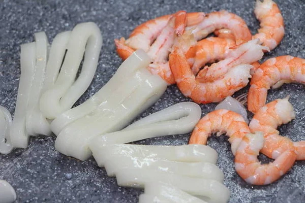 Ieteikumi garneļu un kalmāru pagatavošanai