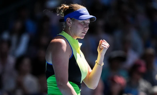 Pasaules ceturtā rakete Amanda Anisimova kļuva par Australian Open ceturtdaļfinālisti