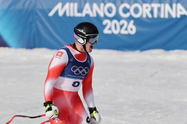 Olimpiāde-2026. Šveices kalnu slēpotājs Franjo fon Allmen — pirmais Milānas spēļu zelta medaļas ieguvējs
