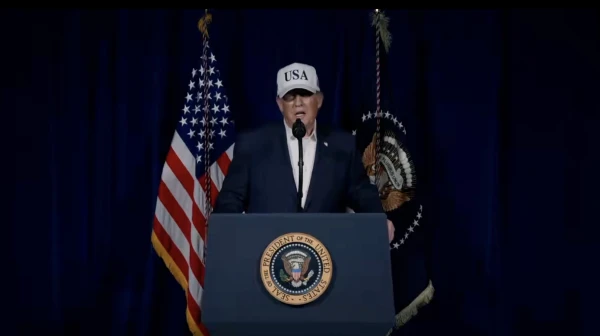 Tramps: Vēlos brīvību Irānas tautai