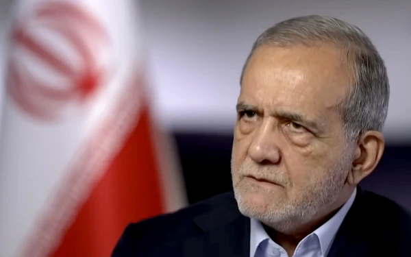 Prezidents Masuds Pezeškiāns.