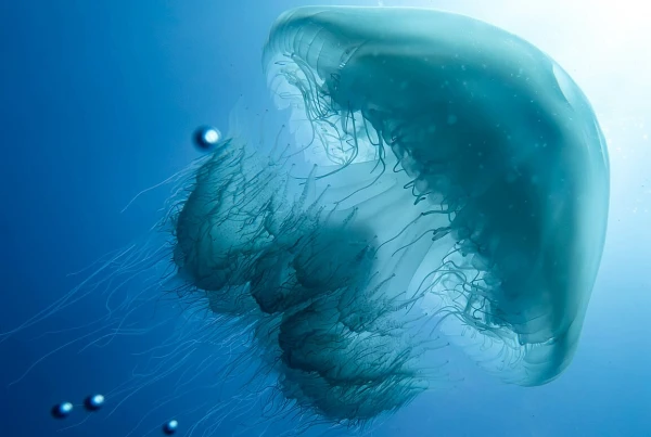 Это существо вызывает серьезные ожоги.