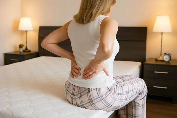 Muguras sāpes kā iespējamais signāls: kādi simptomi var liecināt par kuņģa vēzi