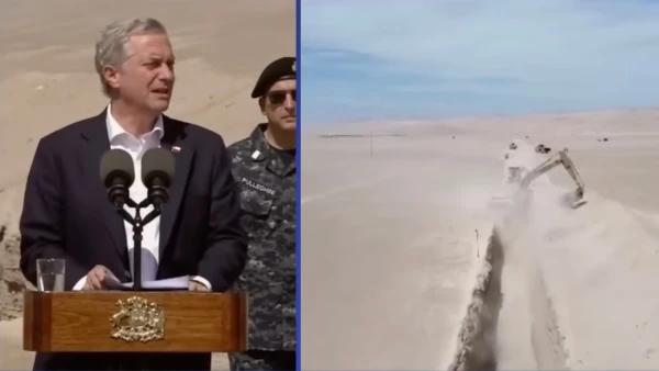 Čīle sāk būvēt barjeras uz robežām ar Peru un Bolīviju