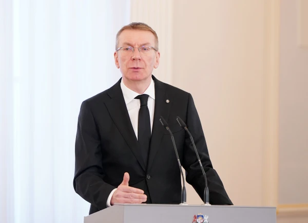 Rinkēvičs: Latvijā nokritušais bezpilota lidaparāts bijis Ukrainas drons