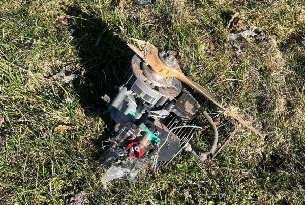 Rēzeknes novadā konstatētas nezināmas izcelsmes drona atlūzas