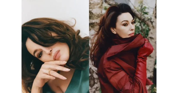 Monika Bellucci 61 gada vecumā: itāļu diva atkal iekaro modes pasauli