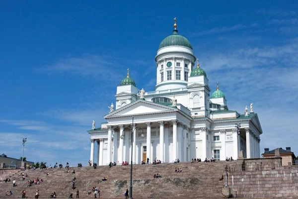 Главный лютеранский собор Хельсинки.