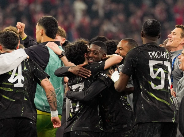 PSG futbolisti kļūst par «Arsenal» pretiniekiem UEFA Čempionu līgas finālā