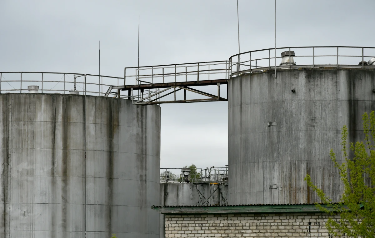 Нефтебаза в Резекне