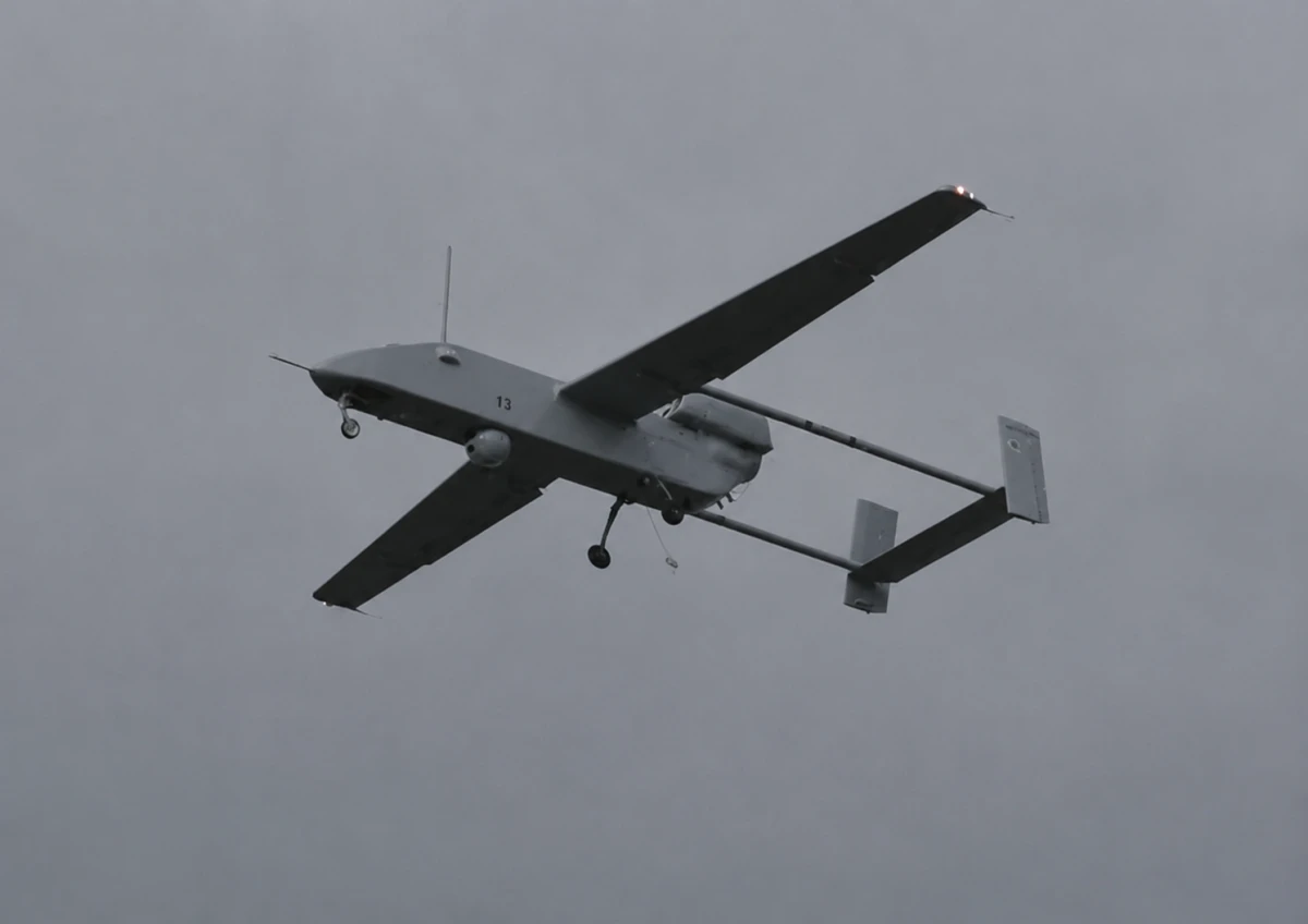 papildināta - NATO iznīcinātājs virs Igaunijas notriecis dronu